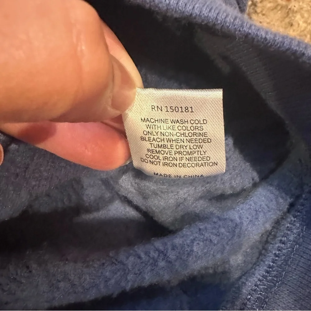 Grayson Threads Navy Graphic Crewneck Sweater